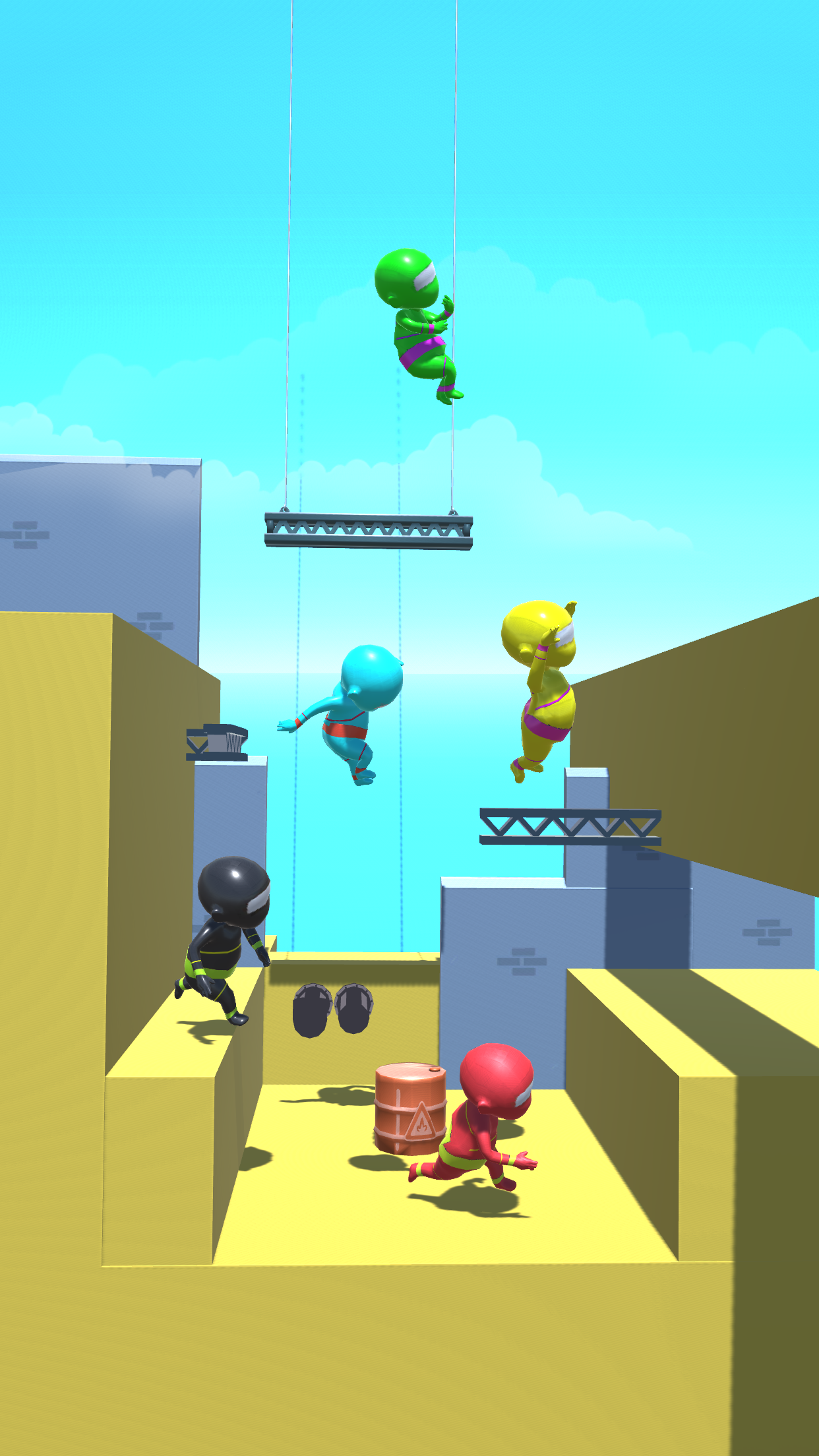 اسکرین شات 3 بازی Crowd Race 3d: Game Run 3D