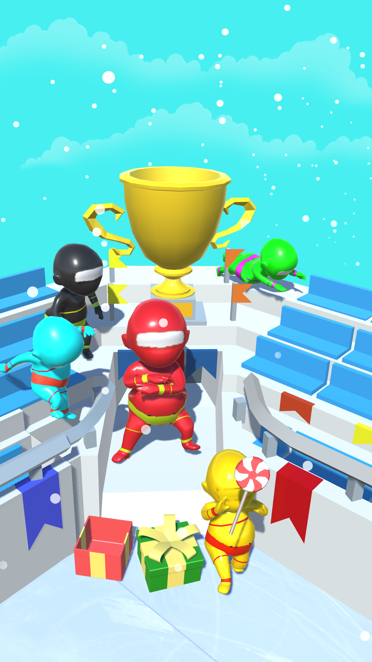 اسکرین شات 7 بازی Crowd Race 3d: Game Run 3D