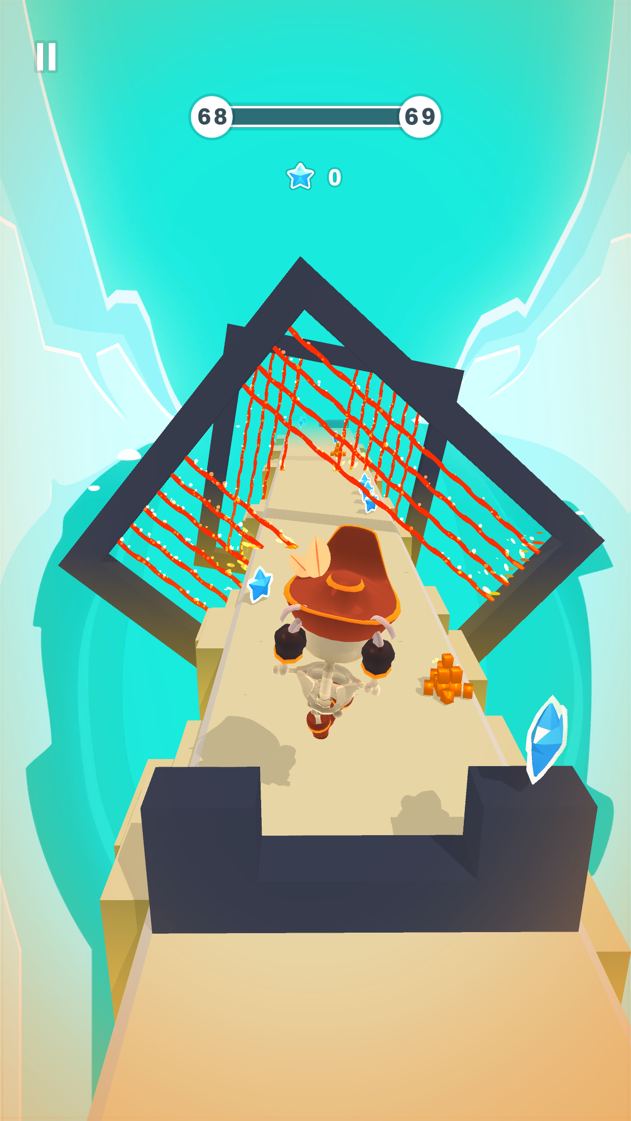 اسکرین شات 4 بازی Pixel Rush - Obstacle Course
