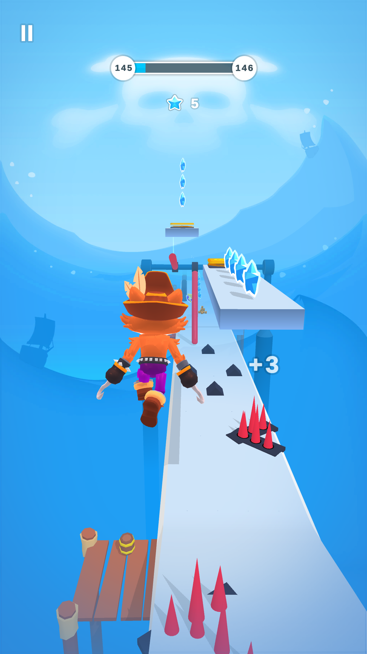 اسکرین شات 8 بازی Pixel Rush - Obstacle Course