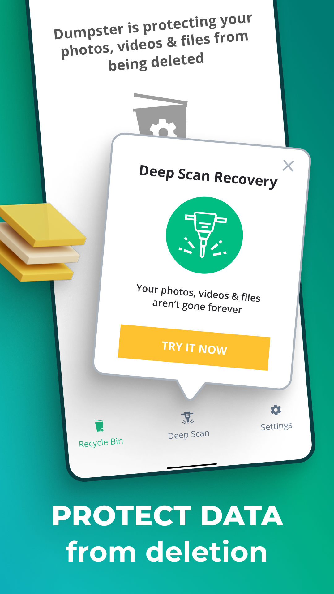 اسکرین شات 5 برنامه Dumpster: Photo/Video Recovery