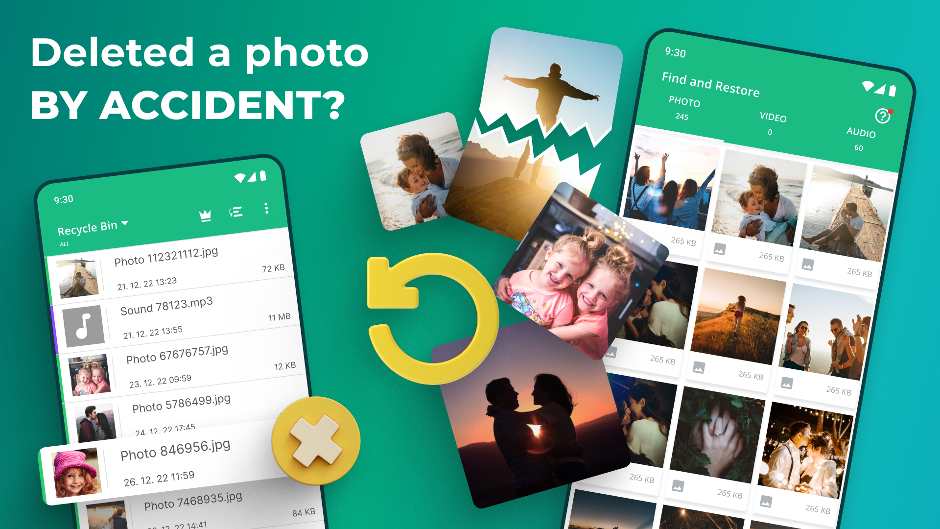 اسکرین شات 1 برنامه Dumpster: Photo/Video Recovery