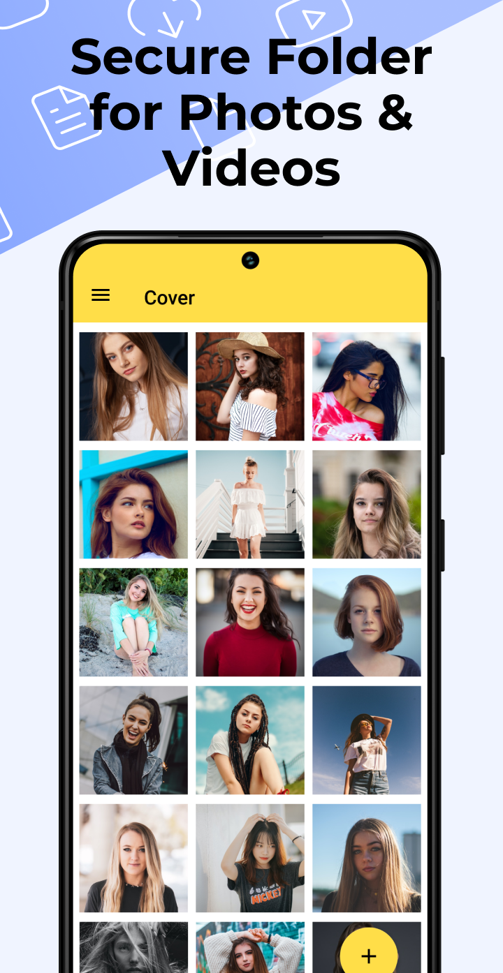 اسکرین شات 7 برنامه Cover Photo Lock - Hide Photos