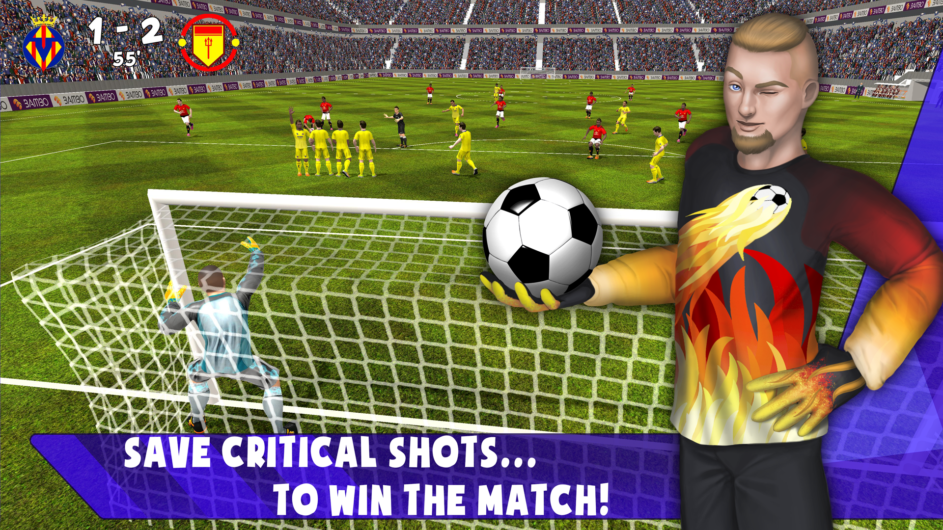 اسکرین شات 6 بازی Soccer Goalkeeper: Match Hero