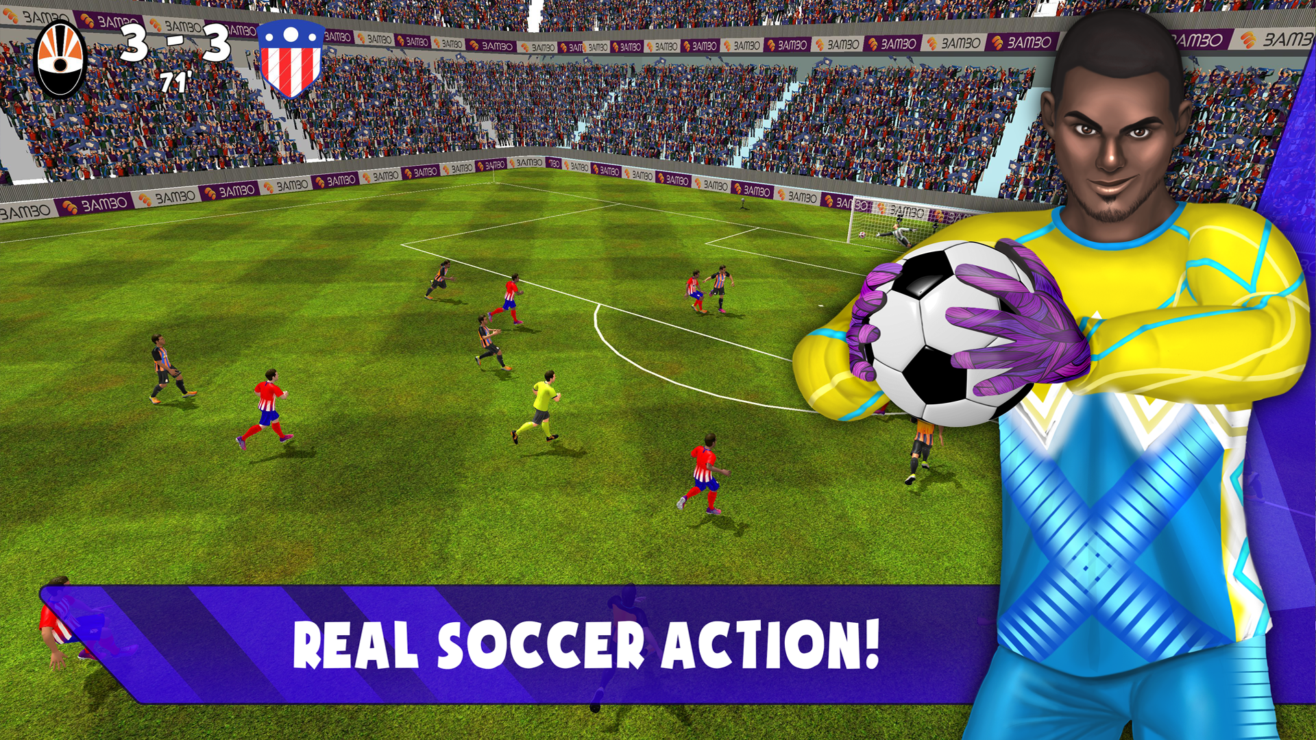 اسکرین شات 5 بازی Soccer Goalkeeper: Match Hero