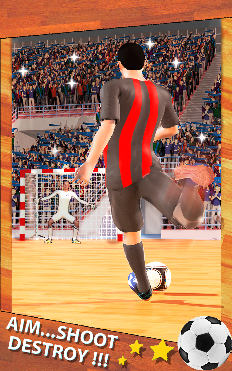 اسکرین شات 1 بازی Shoot Goal - Indoor Soccer