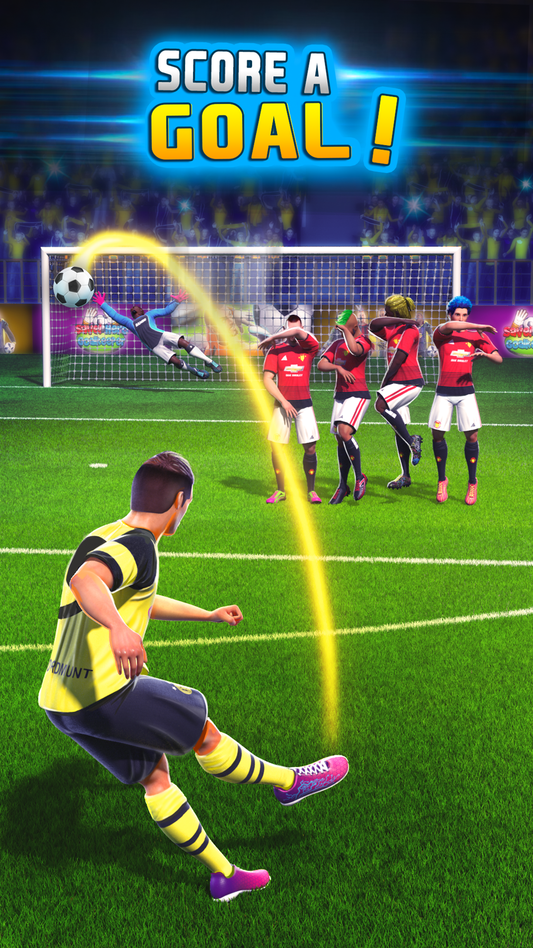 اسکرین شات 1 بازی Shoot Goal: World Leagues