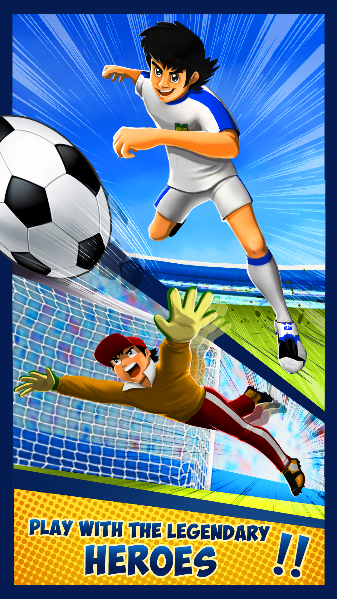 اسکرین شات 1 بازی Soccer Striker Anime