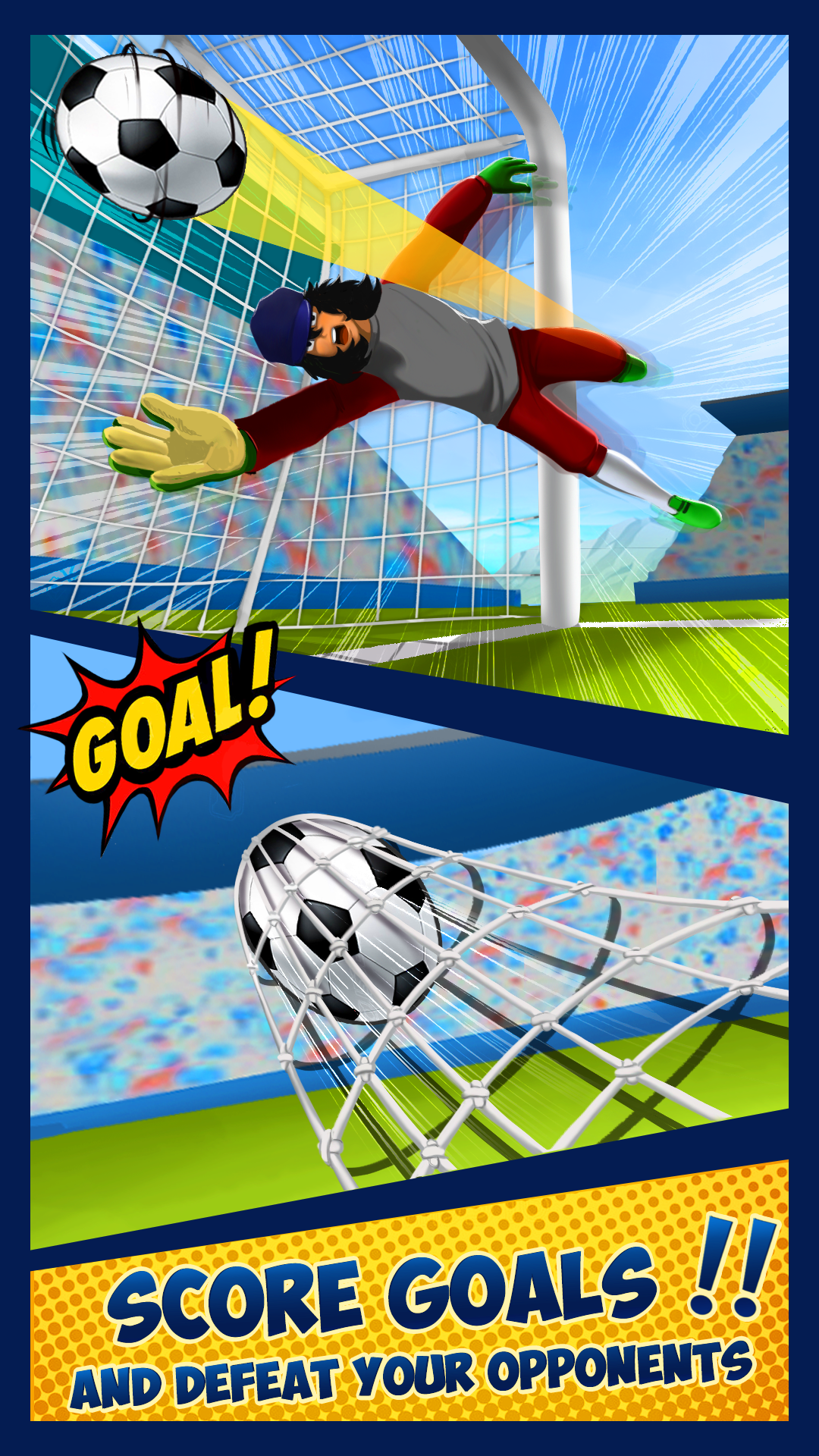 اسکرین شات 3 بازی Soccer Striker Anime