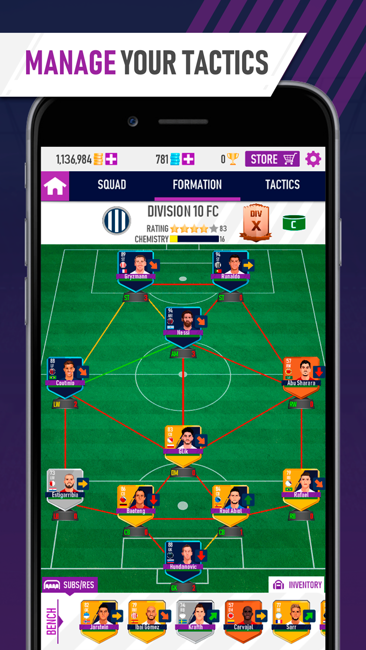 اسکرین شات 4 برنامه Soccer Eleven - Card Game 2022