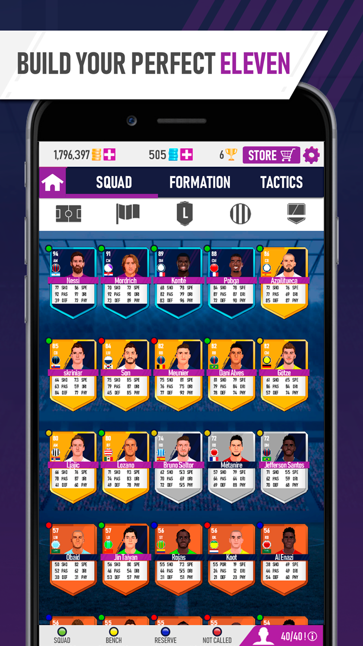 اسکرین شات 1 برنامه Soccer Eleven - Card Game 2022