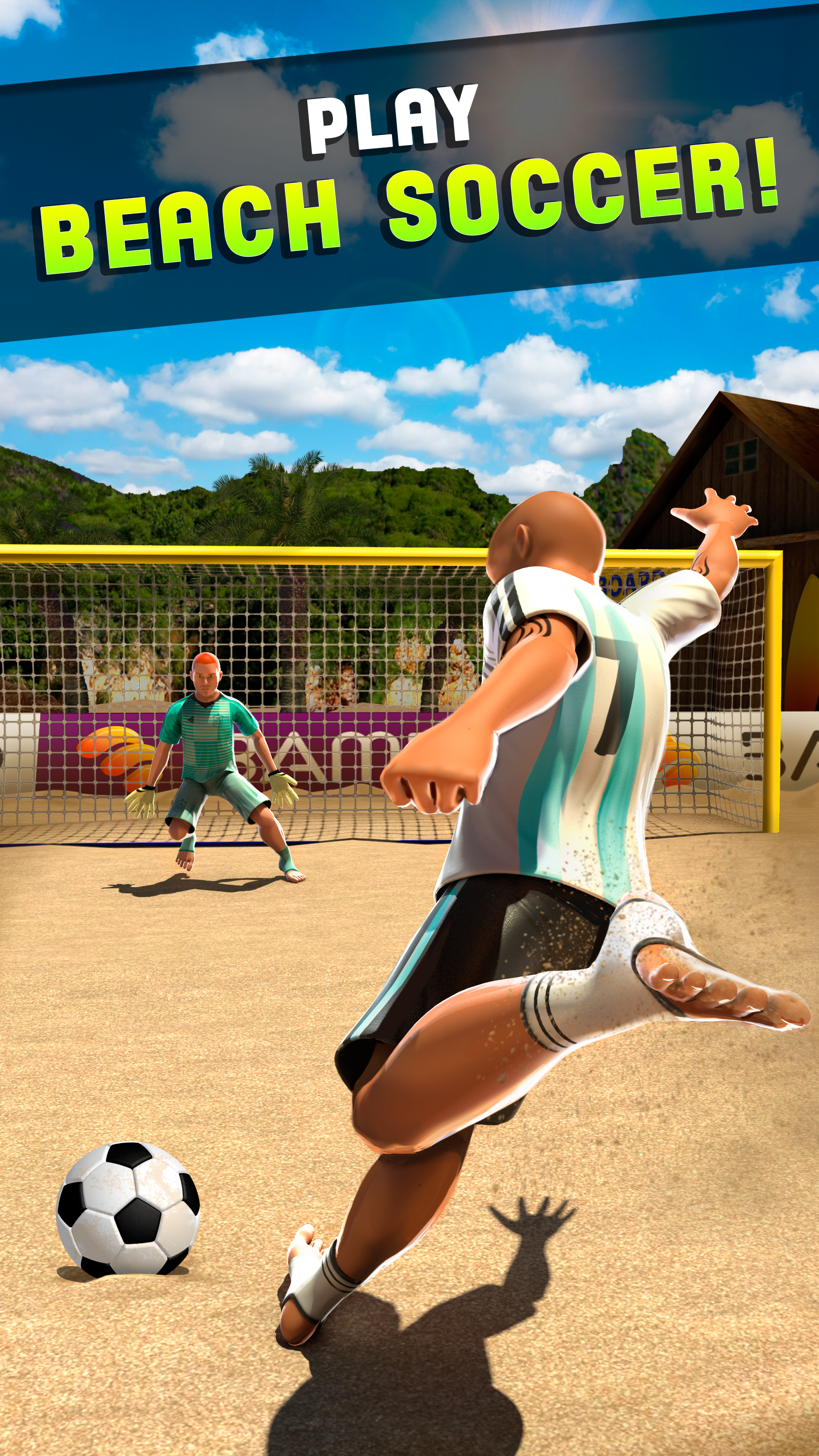 اسکرین شات 4 بازی Shoot Goal - Beach Soccer Game