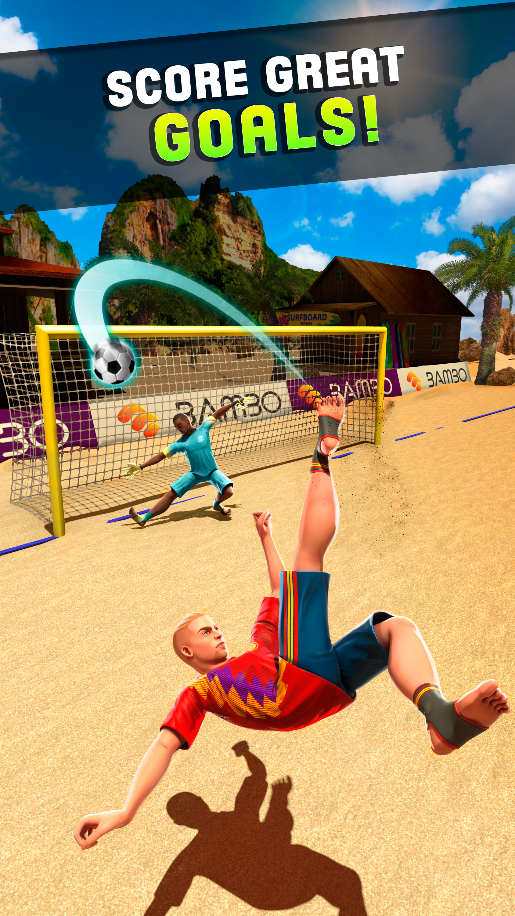 اسکرین شات 3 بازی Shoot Goal - Beach Soccer Game