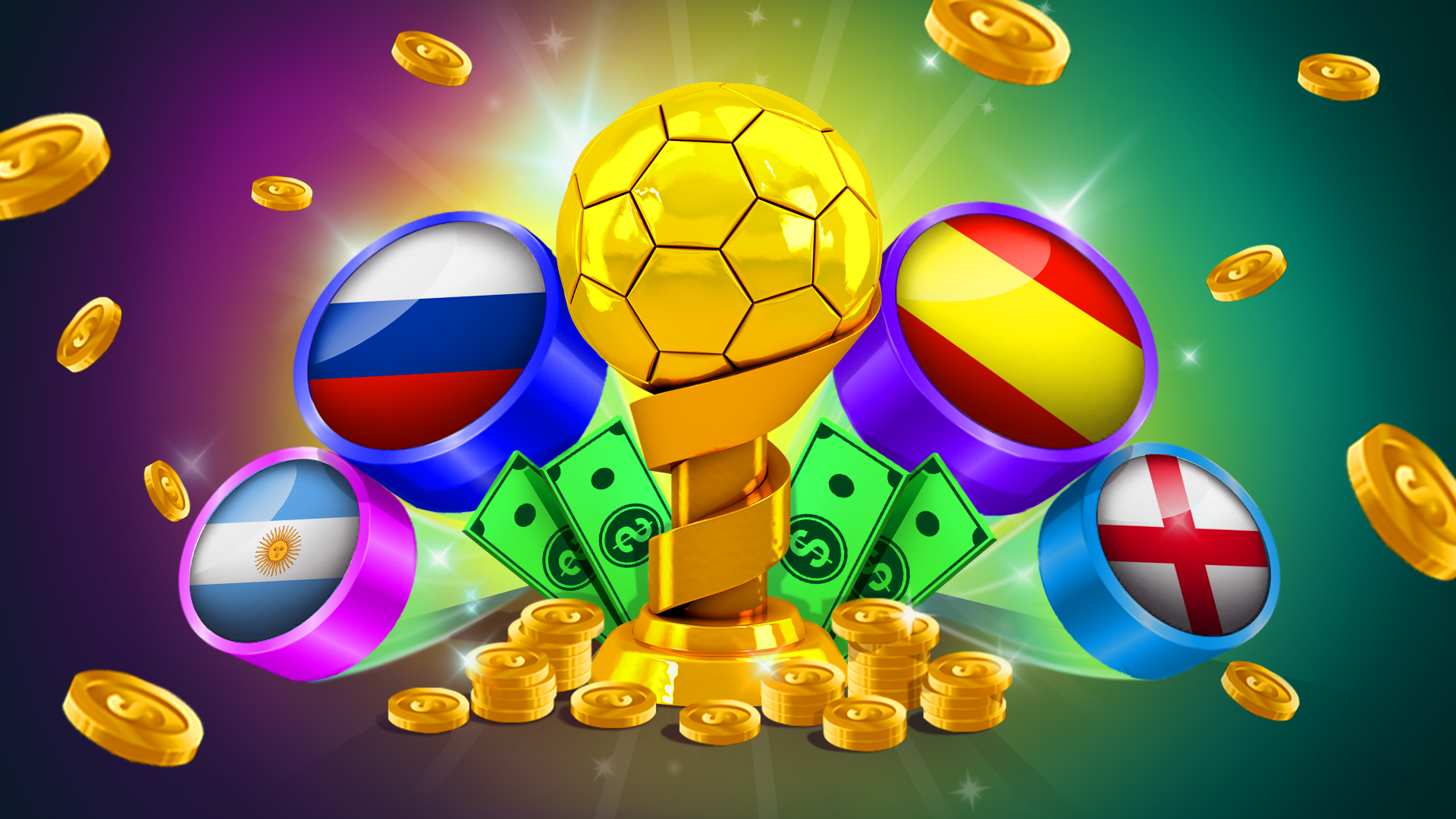 اسکرین شات 3 بازی Soccer Caps 2024 Mini Football