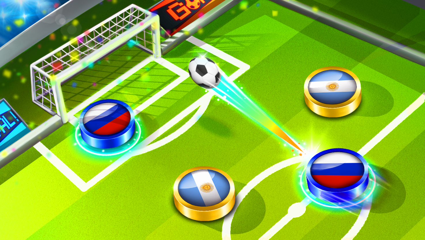 اسکرین شات 2 بازی Soccer Caps 2024 Mini Football