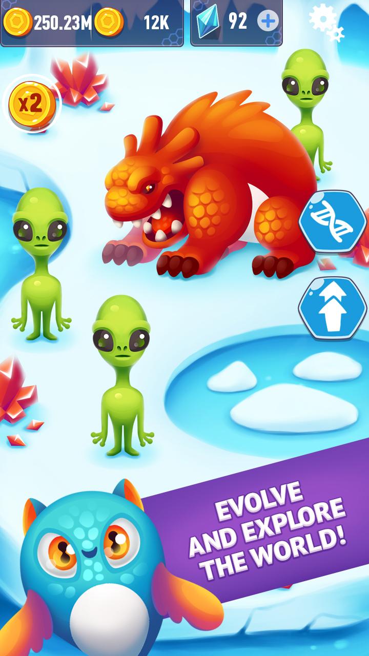 اسکرین شات 2 بازی Alien Evolution Clicker: Speci