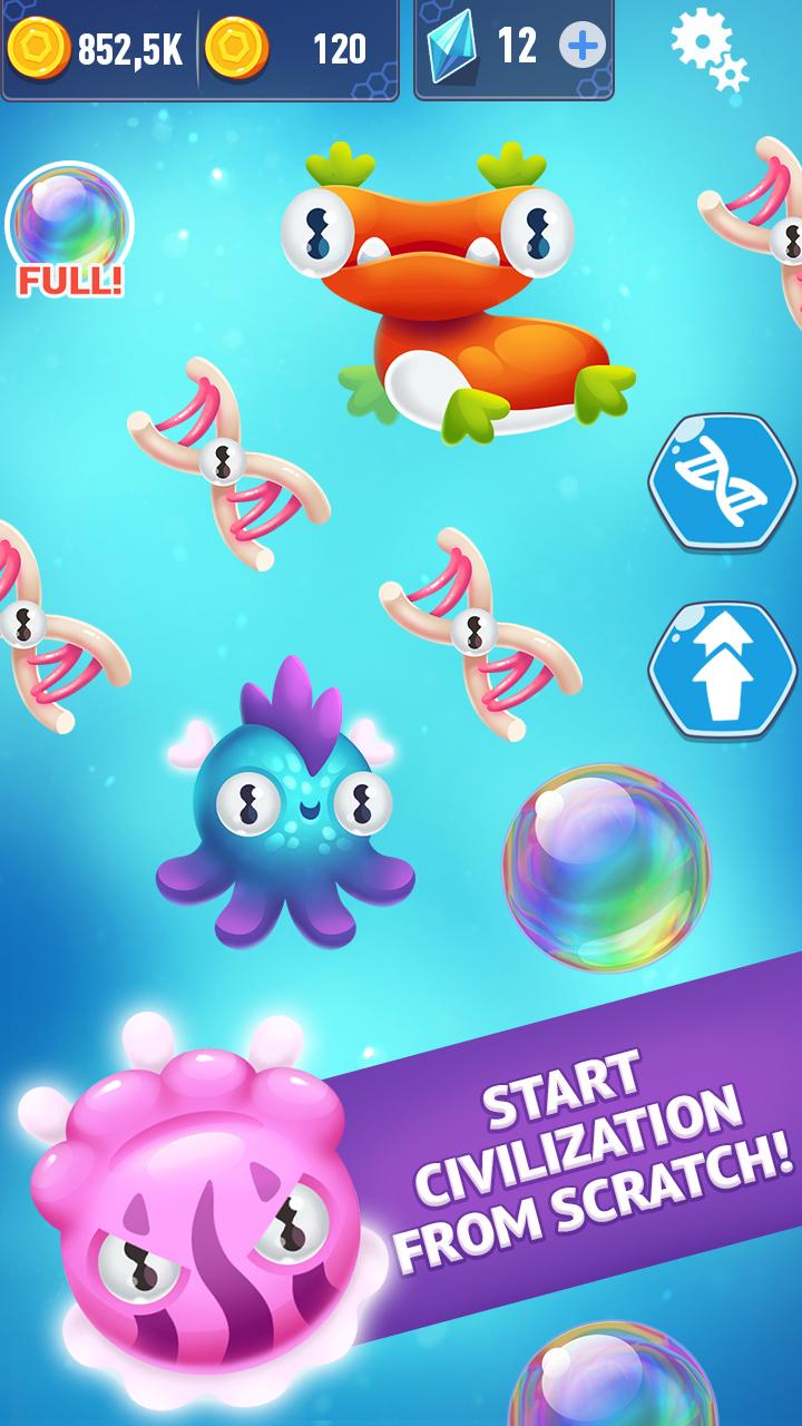 اسکرین شات 1 بازی Alien Evolution Clicker: Speci