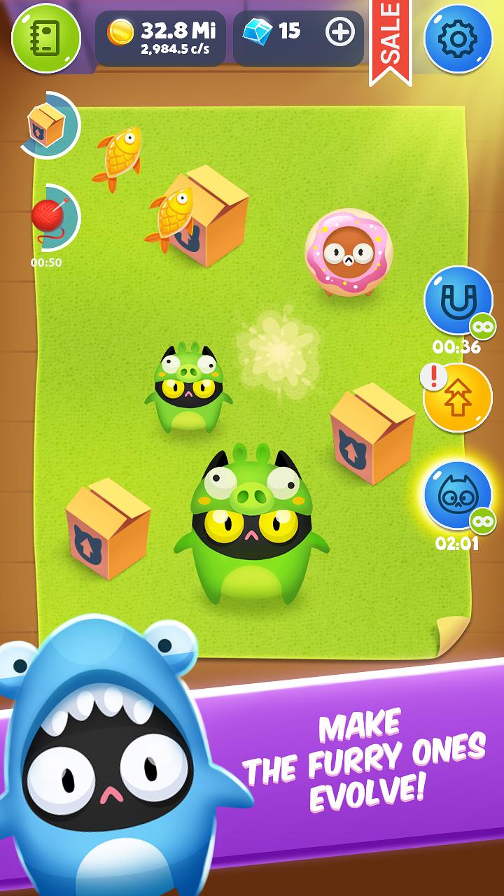 اسکرین شات 2 بازی Cat Evolution Clicker