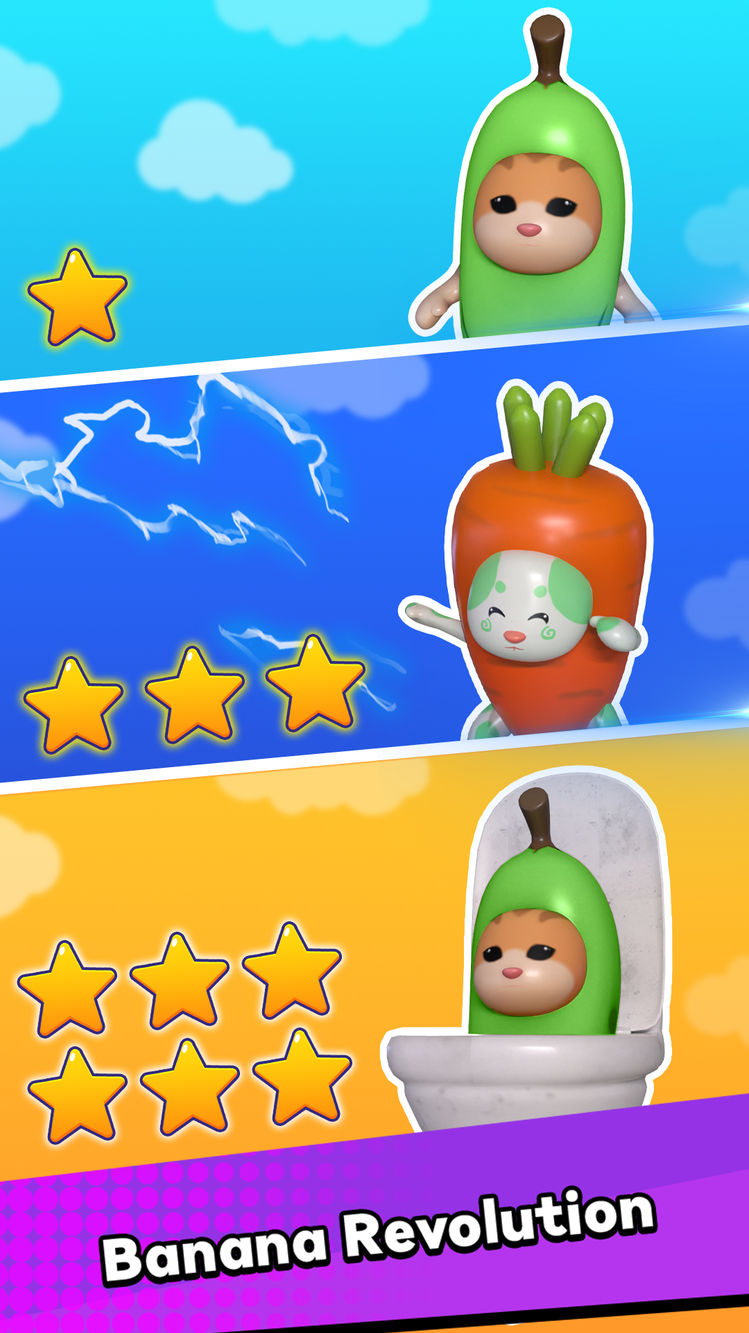 اسکرین شات 5 بازی Epic Banana Run: Merge Master