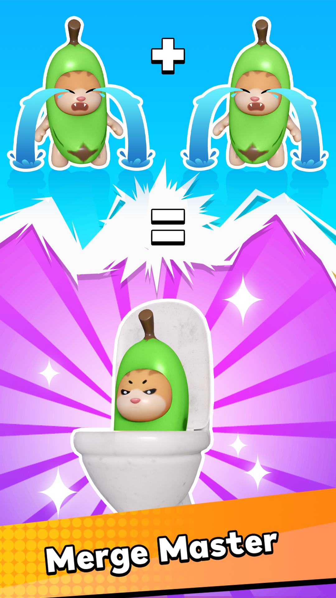 اسکرین شات 4 بازی Epic Banana Run: Merge Master