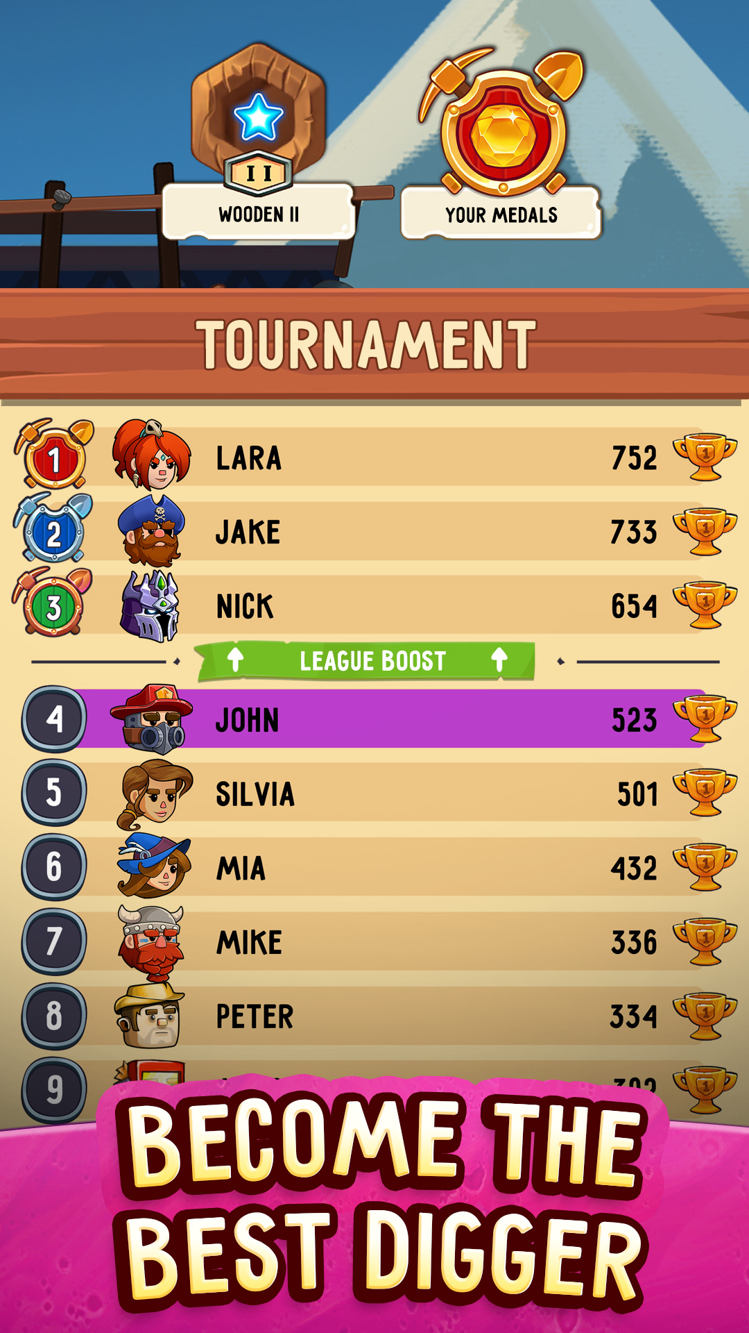 اسکرین شات 4 بازی Dig out! Gold Mine Game