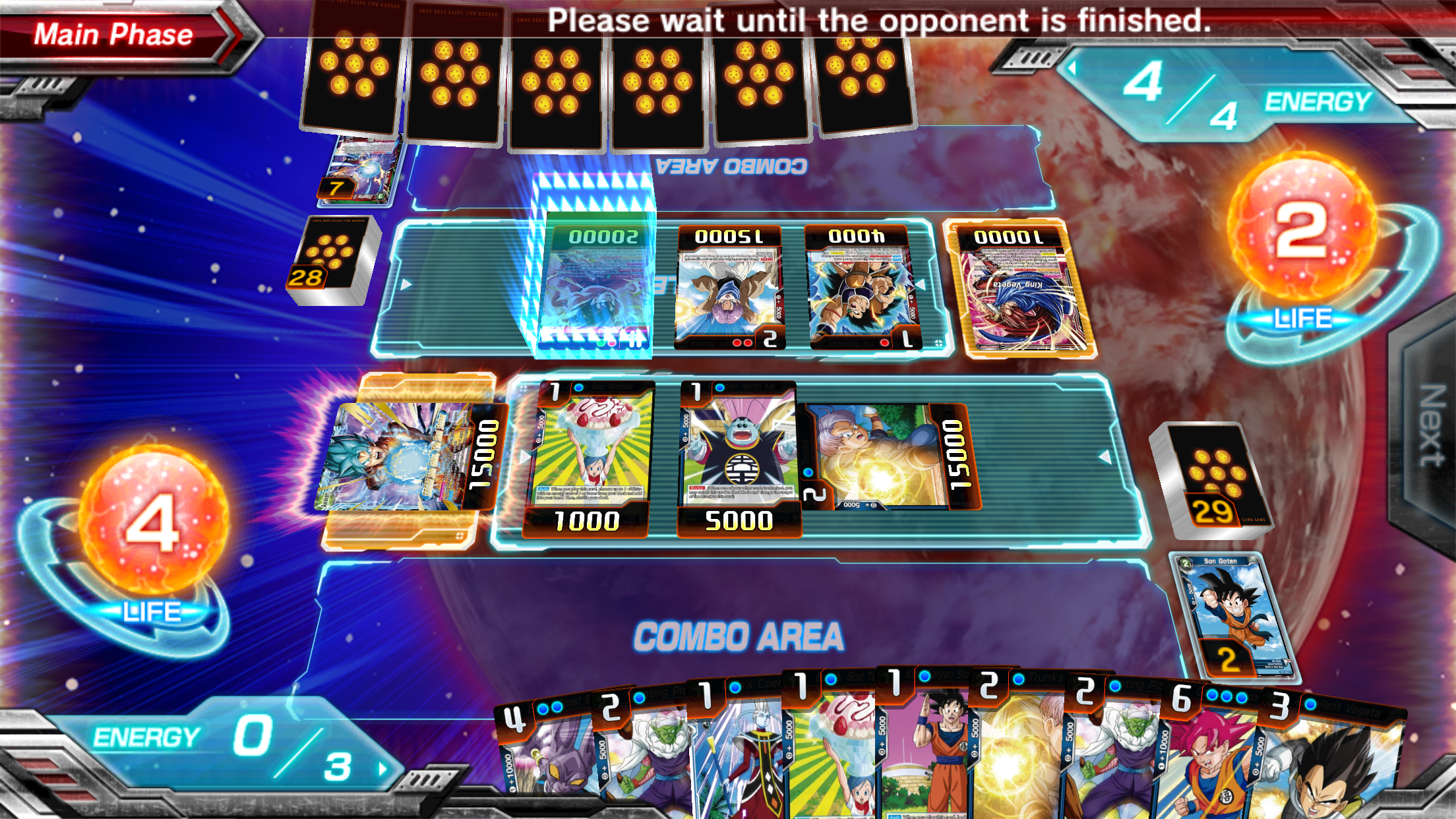 اسکرین شات 4 برنامه DB Super Card Game Tutorial