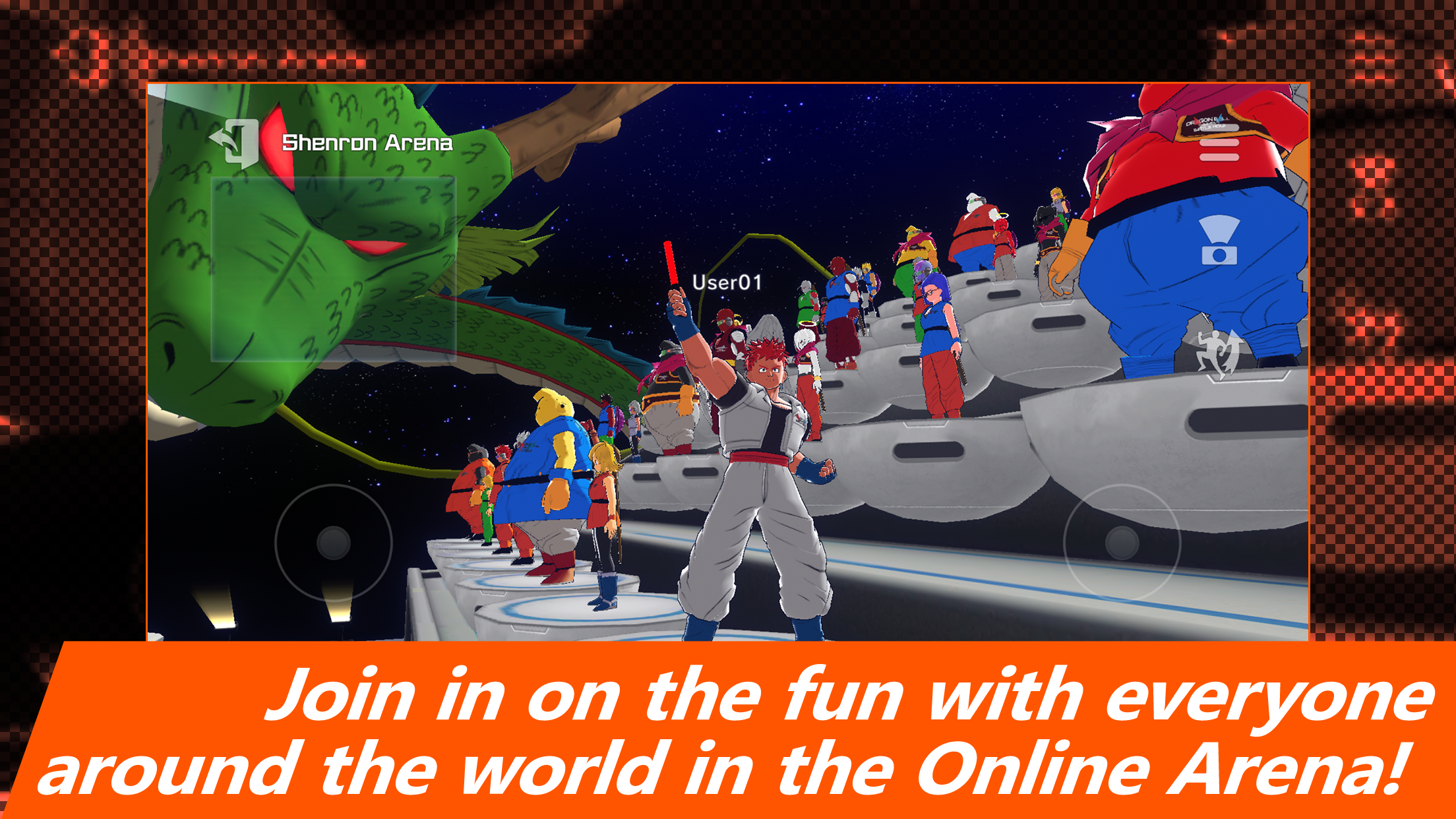 اسکرین شات 1 برنامه DRAGON BALL Games Battle Hour