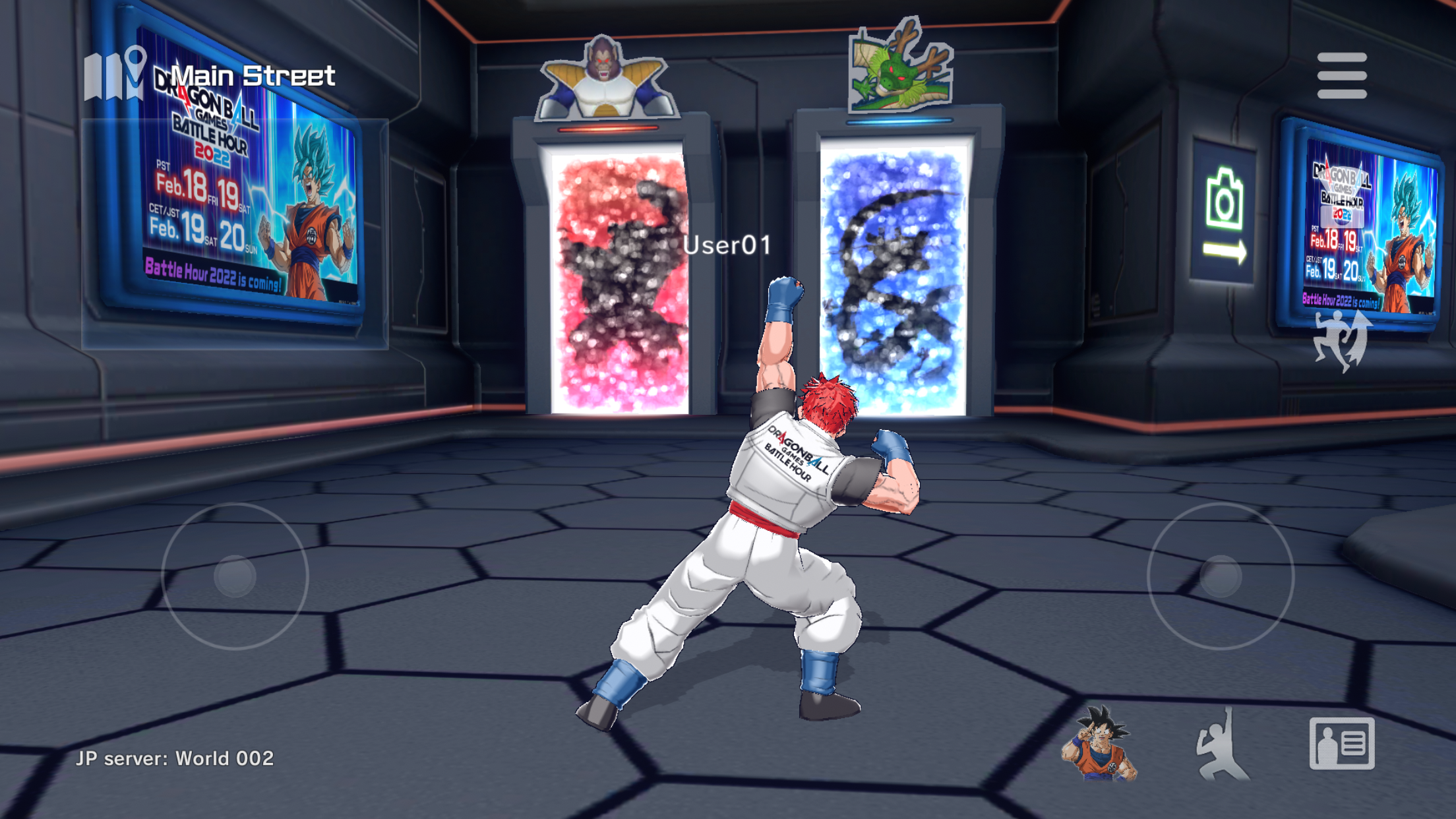 اسکرین شات 4 برنامه DRAGON BALL Games Battle Hour
