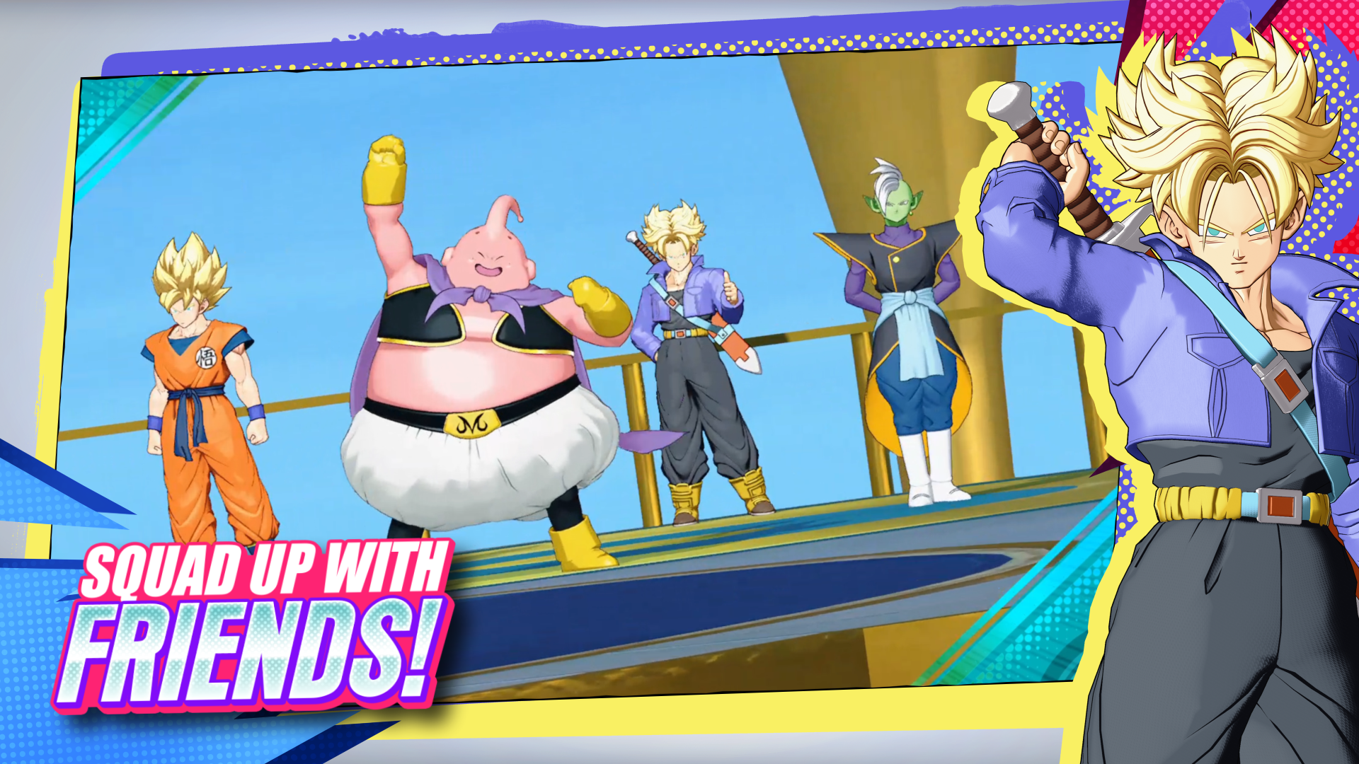 اسکرین شات 5 بازی DRAGON BALL GEKISHIN SQUADRA