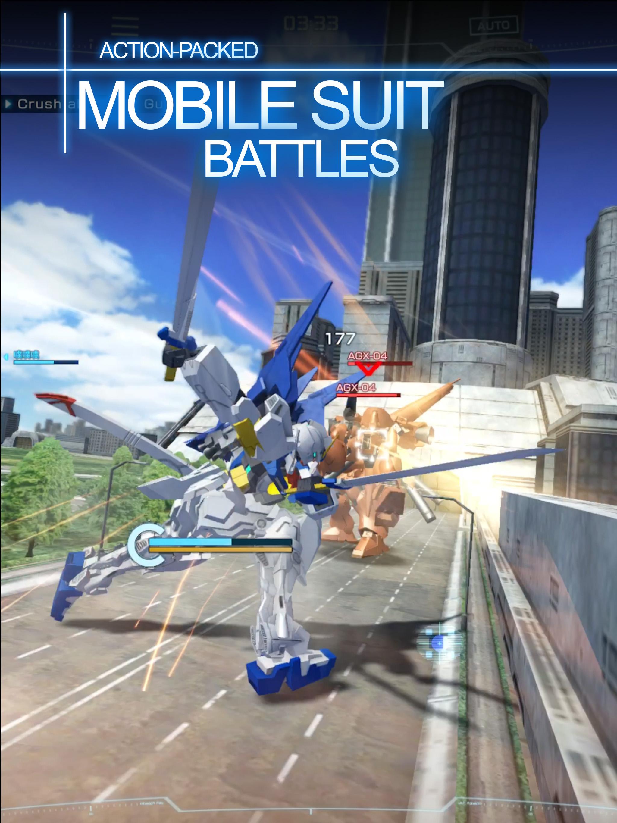 اسکرین شات 3 بازی GUNDAM BREAKER MOBILE