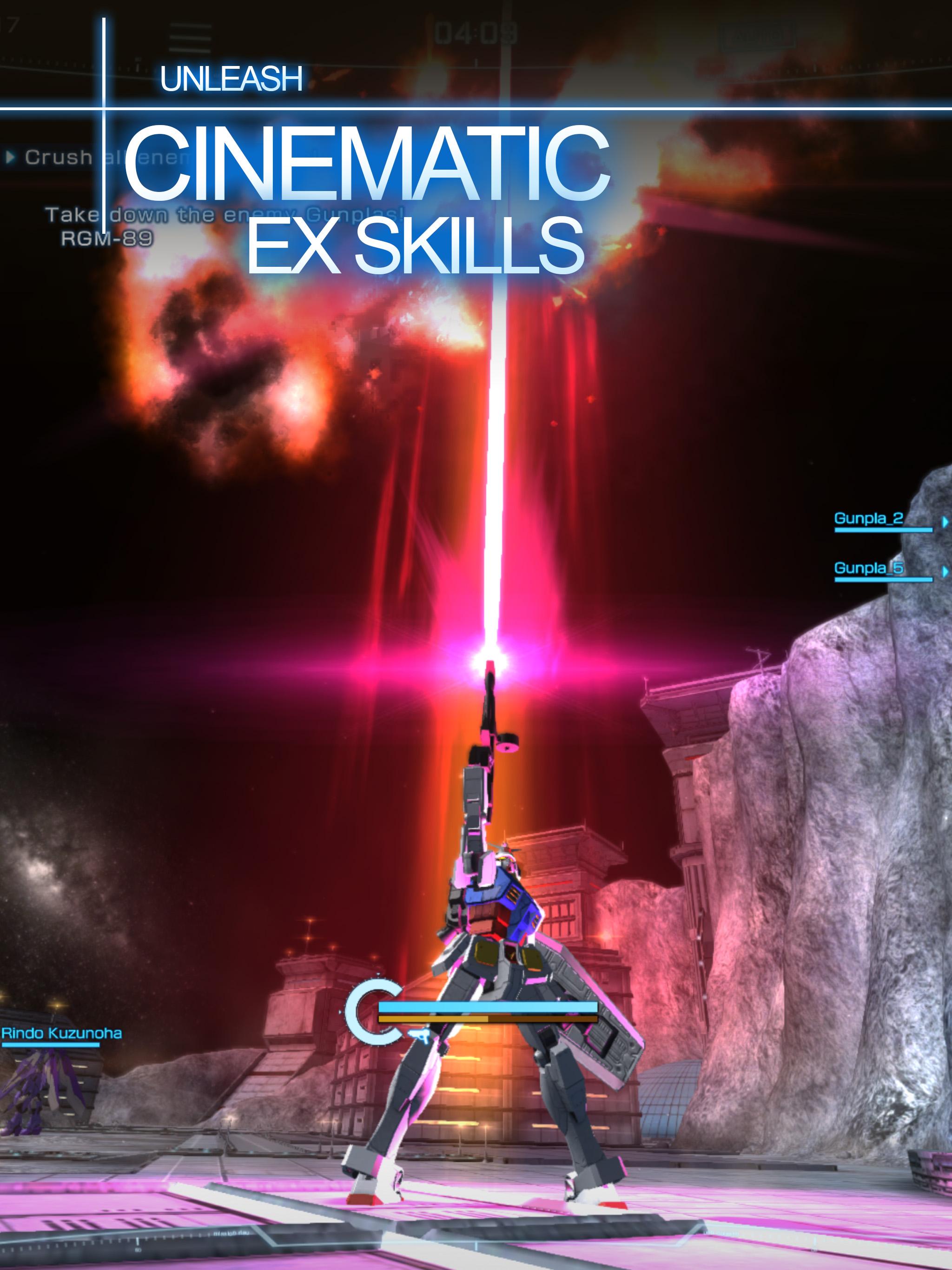 اسکرین شات 2 بازی GUNDAM BREAKER MOBILE
