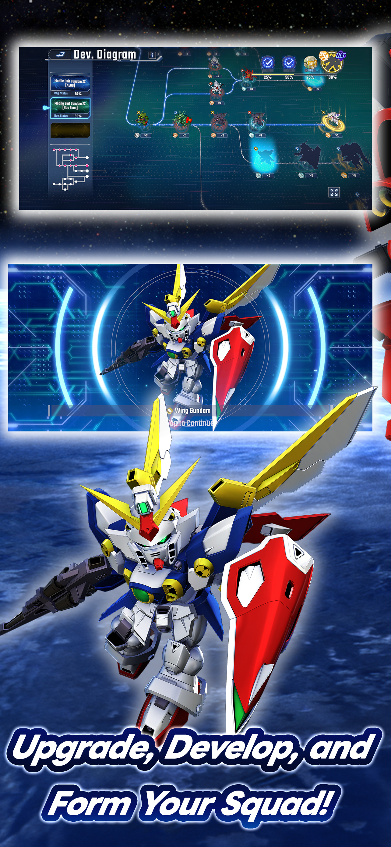 اسکرین شات 5 بازی SD Gundam G Generation ETERNAL