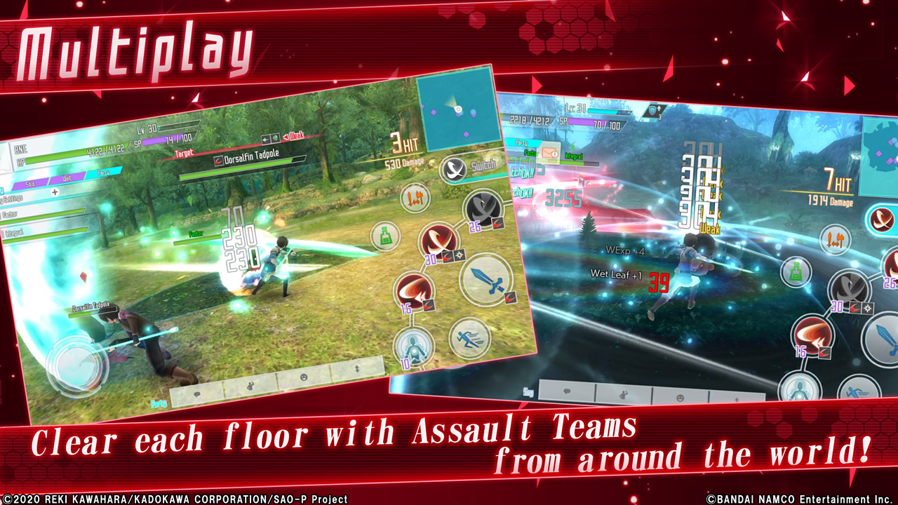 اسکرین شات 4 بازی SAO Integral Factor - MMORPG