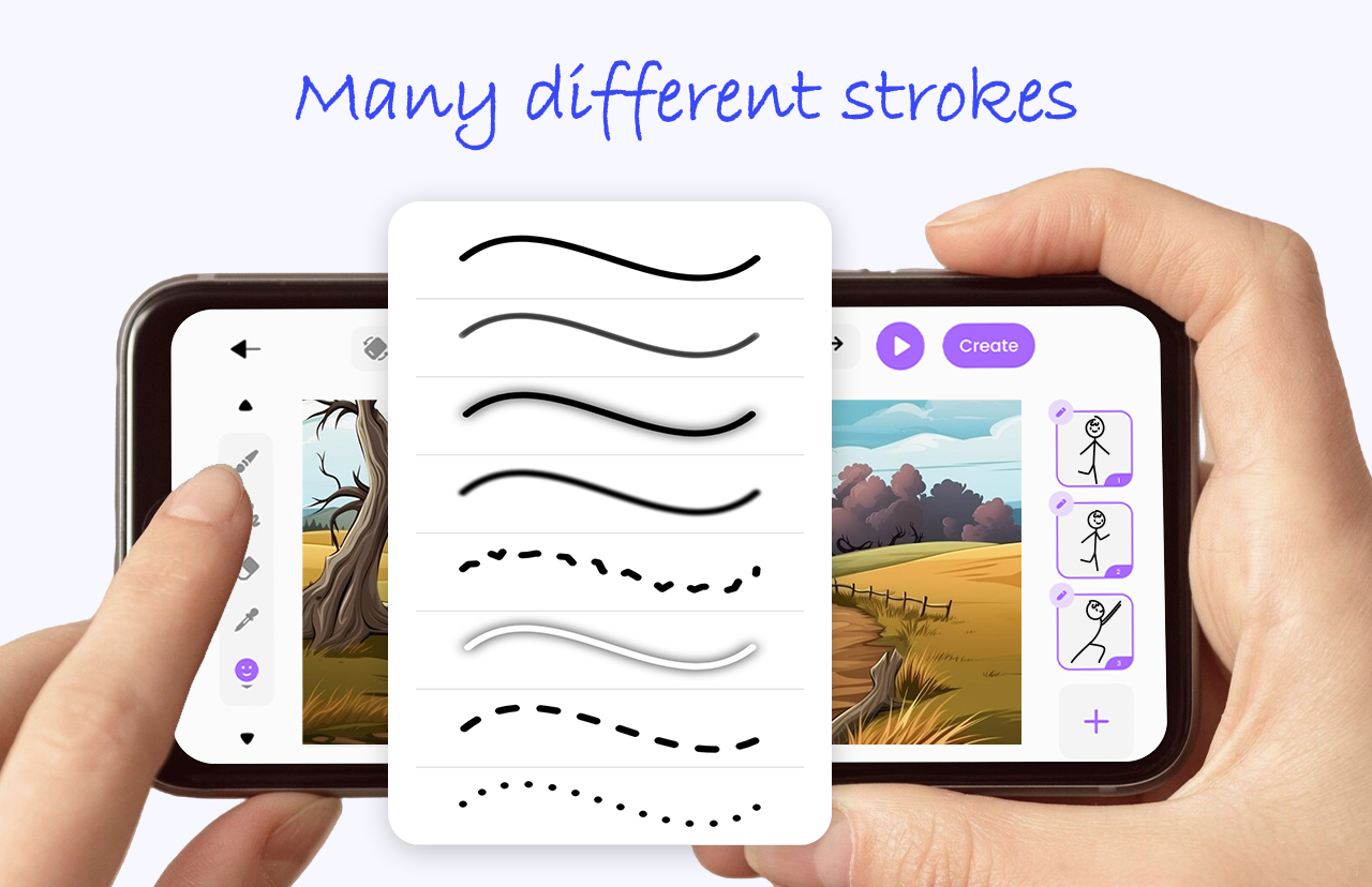 اسکرین شات 3 برنامه Draw Animation - Anim Creator