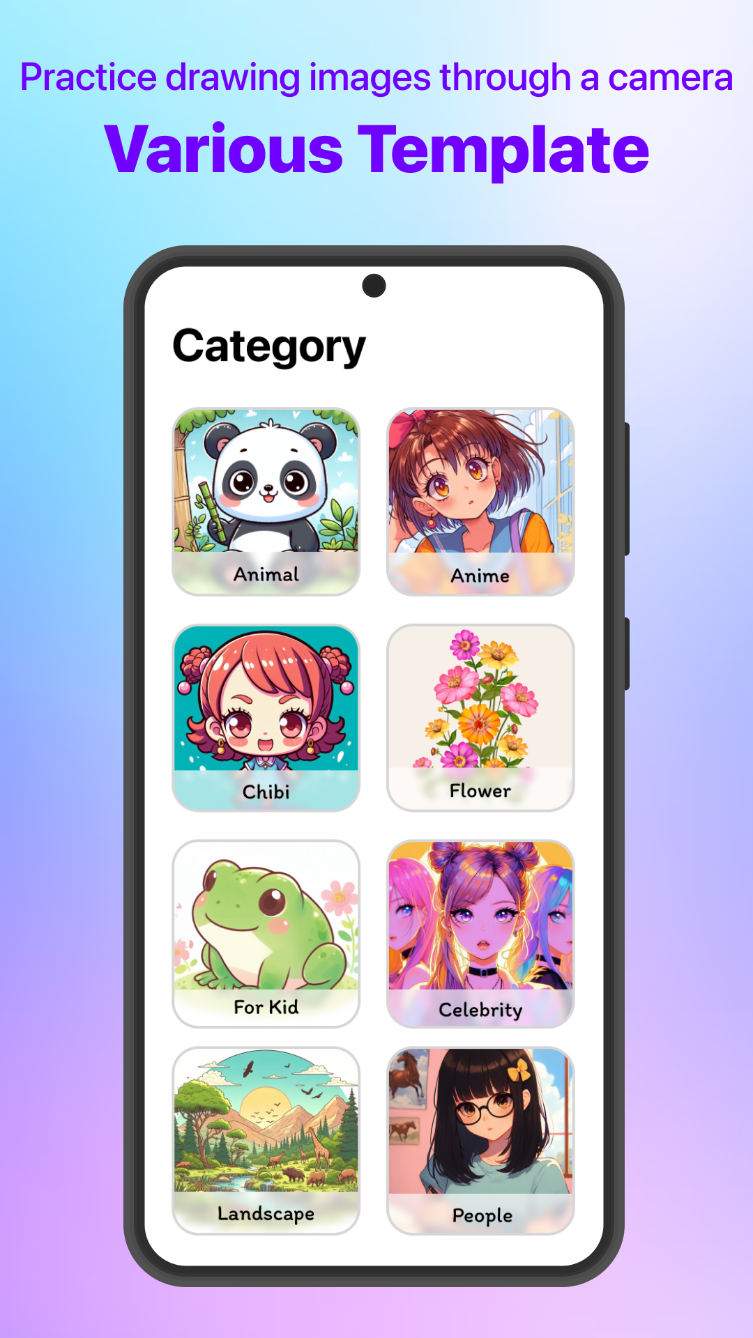 اسکرین شات 5 برنامه AR Draw Sketch: Sketch & Trace