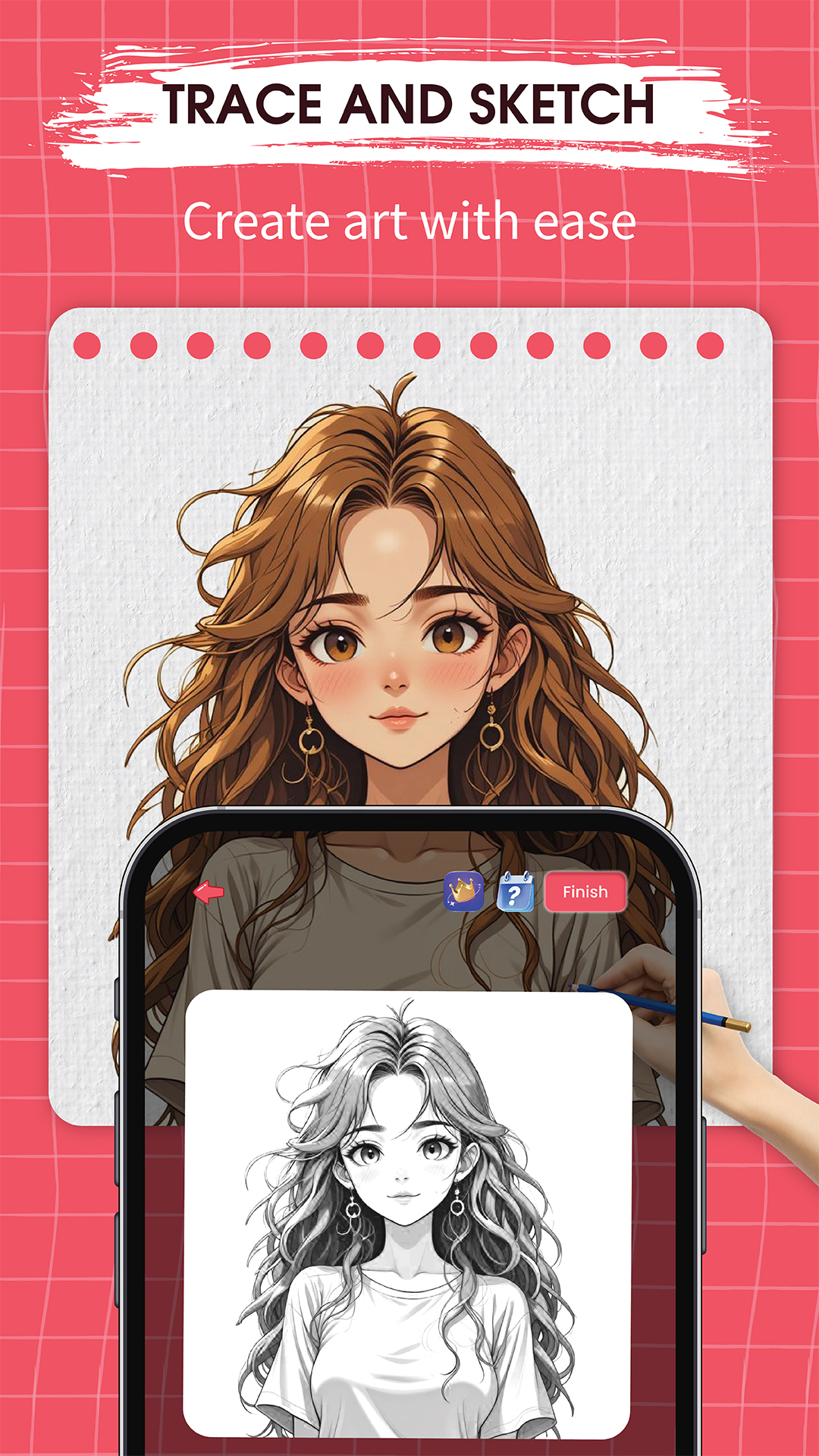 اسکرین شات 3 برنامه AR Draw Sketch: Sketch & Trace