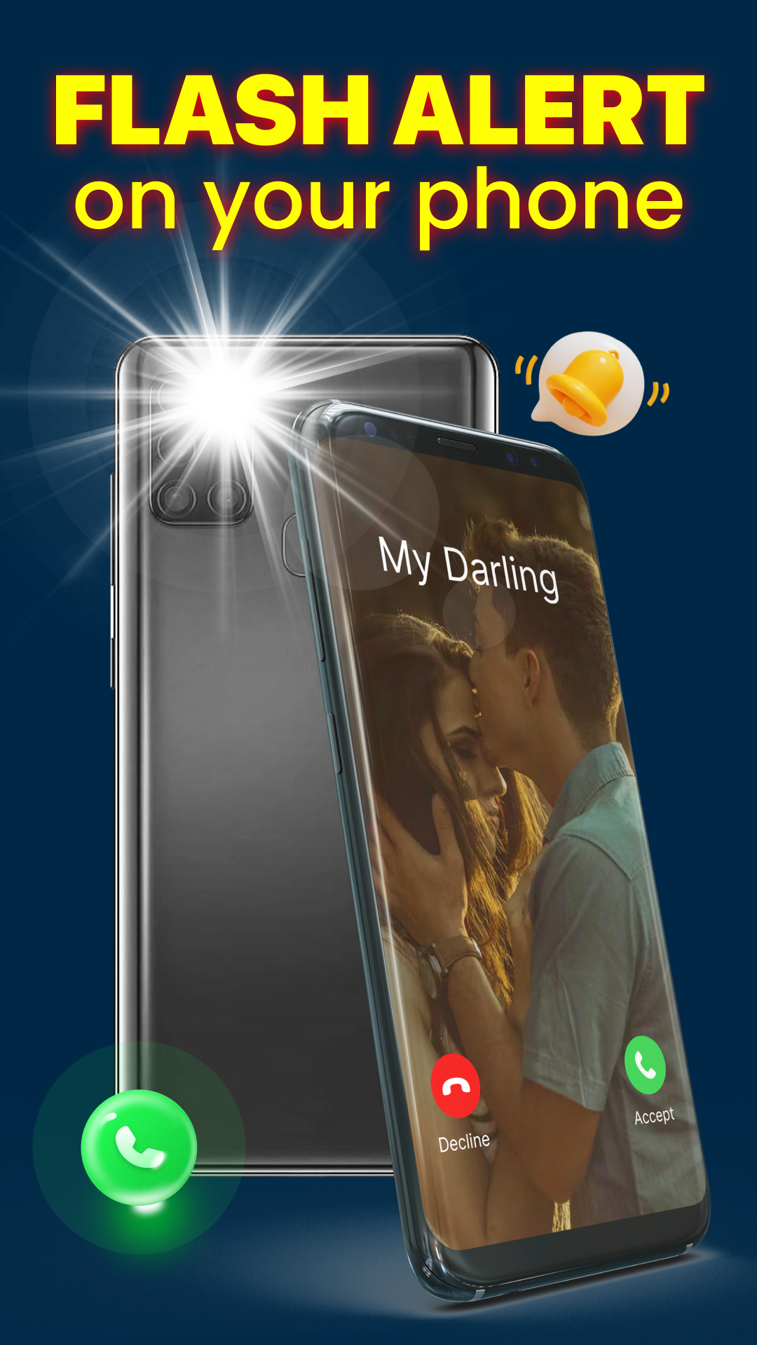 اسکرین شات 1 برنامه Flash Alert - Flashlight LED