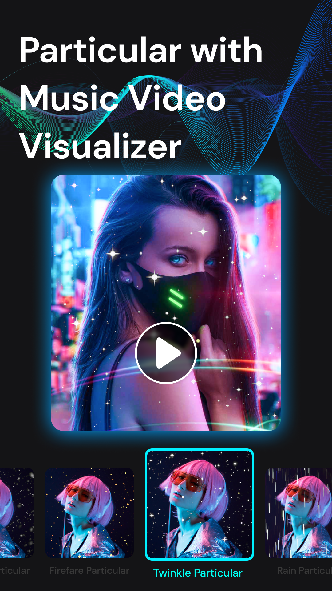 اسکرین شات 4 برنامه Music Video Maker - Vizik
