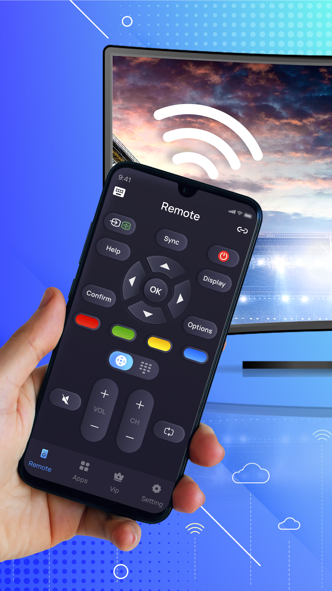 اسکرین شات 1 برنامه Remote TV for Sony TV