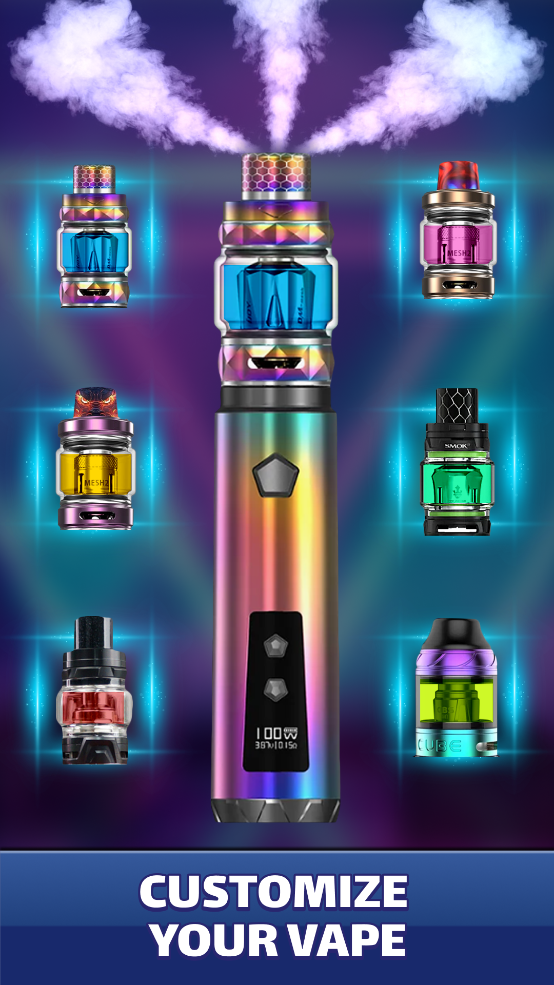 اسکرین شات 4 بازی Vape Simulator - Vape Smoke