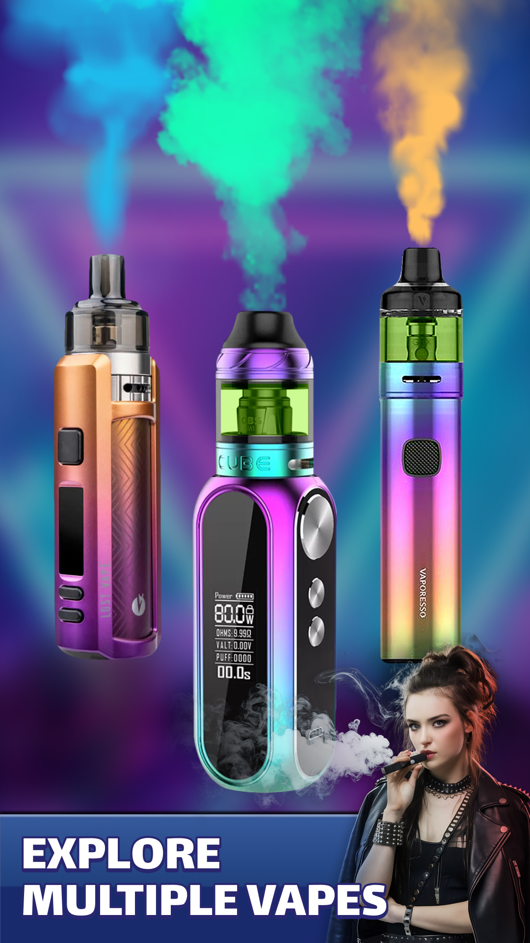 اسکرین شات 1 بازی Vape Simulator - Vape Smoke