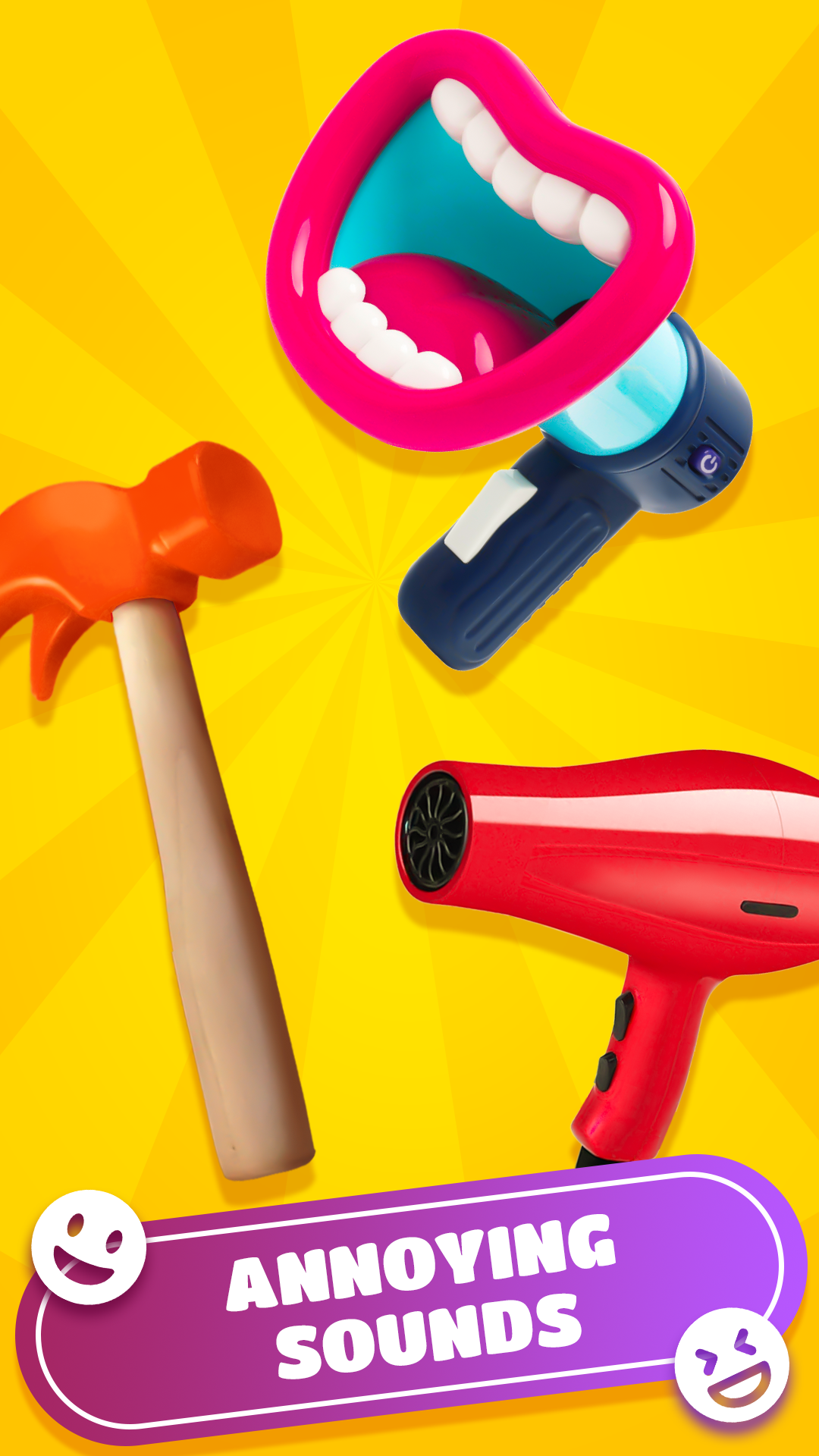 اسکرین شات 7 برنامه Prank Sounds Haircut Air Horn