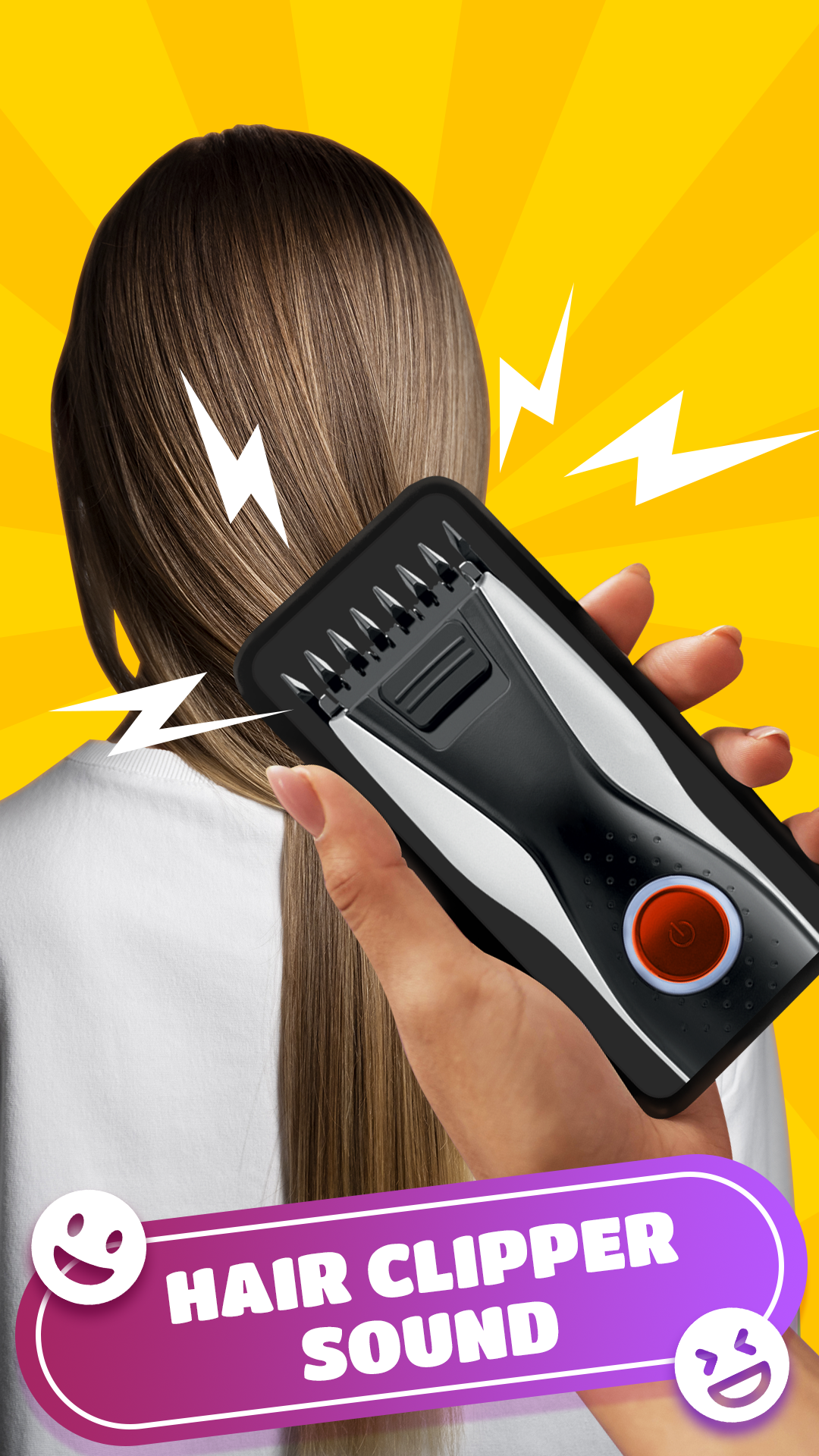 اسکرین شات 2 برنامه Prank Sounds Haircut Air Horn