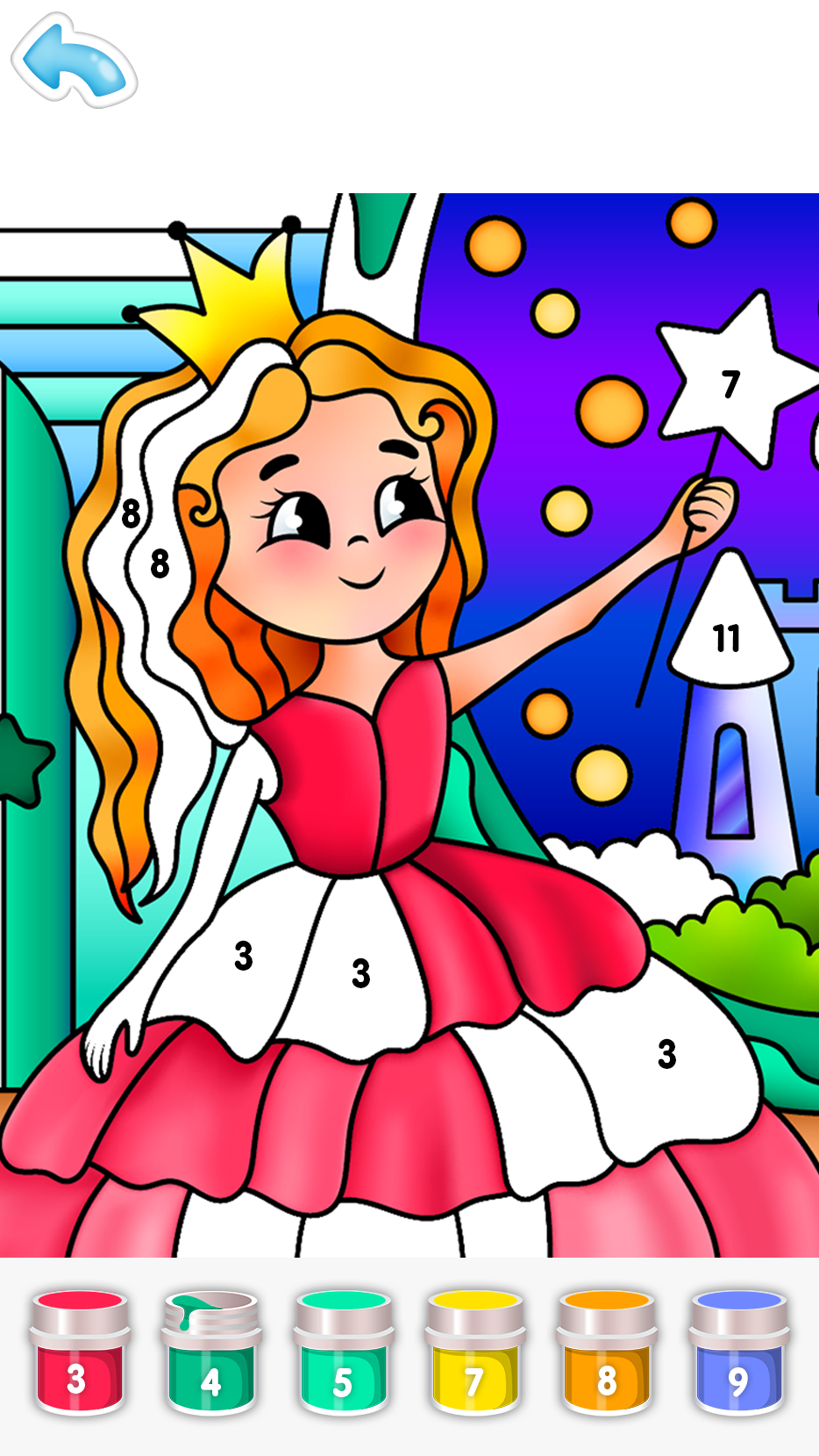 اسکرین شات 5 بازی Color by Number