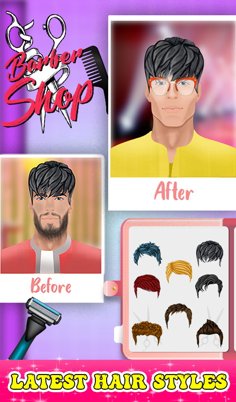 اسکرین شات 2 بازی Barber Shop:Beard & Hair Salon