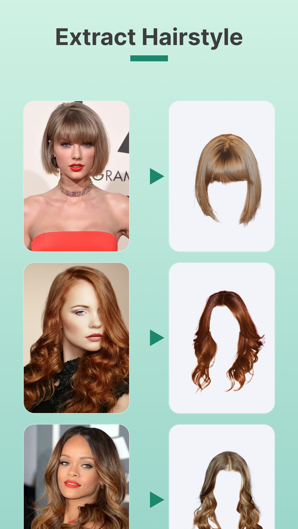 اسکرین شات 1 برنامه HairDetect: AI Hair Extraction