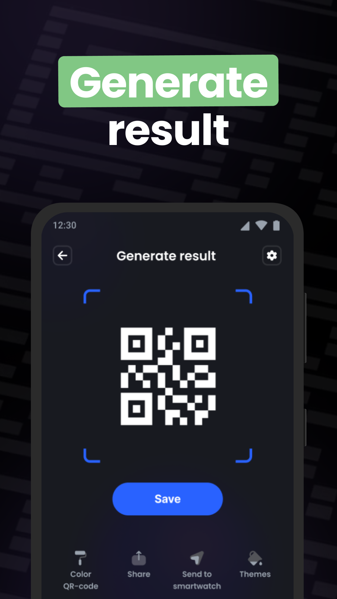 اسکرین شات 6 برنامه Qr code scanner and reader