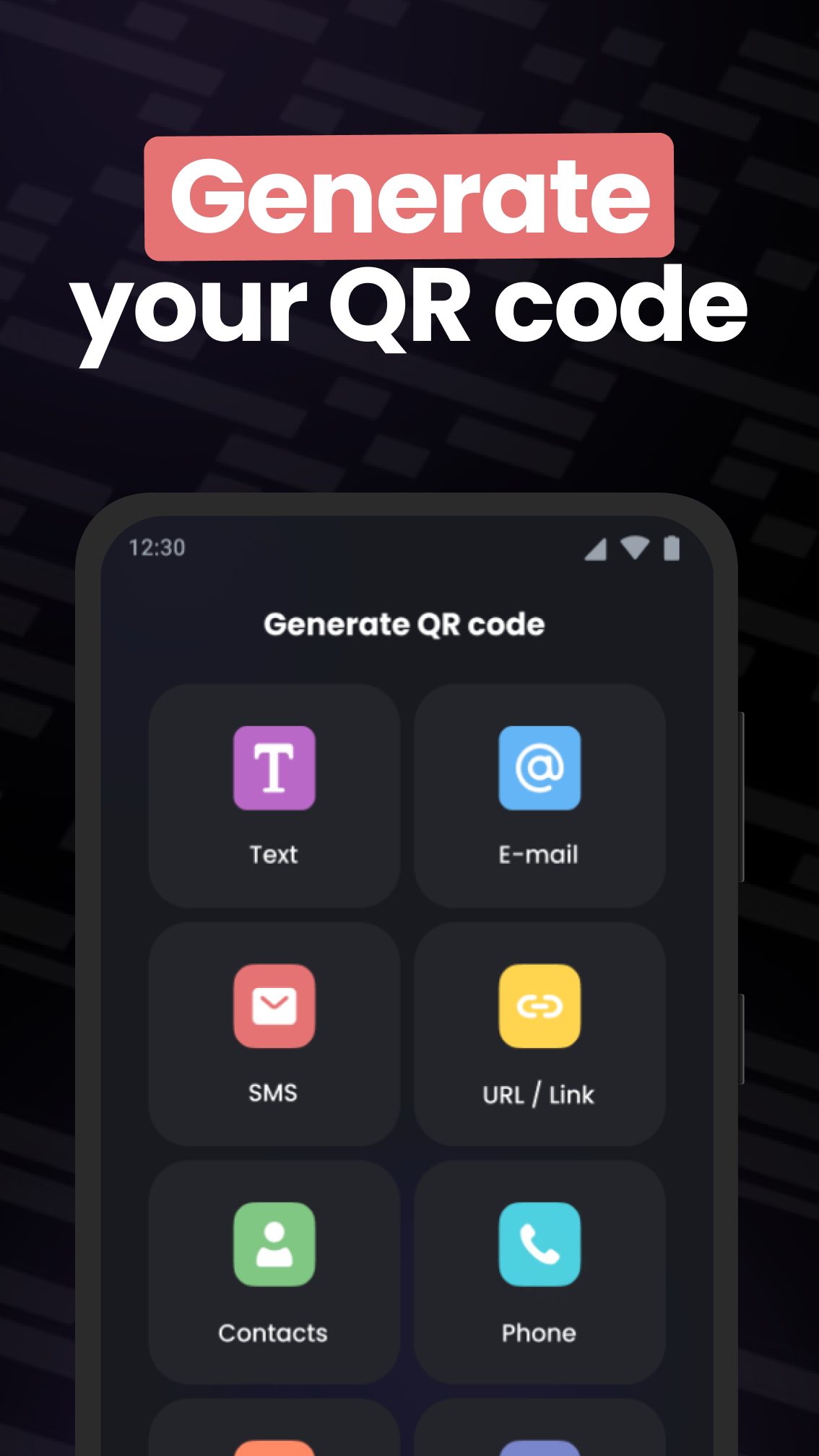اسکرین شات 4 برنامه Qr code scanner and reader