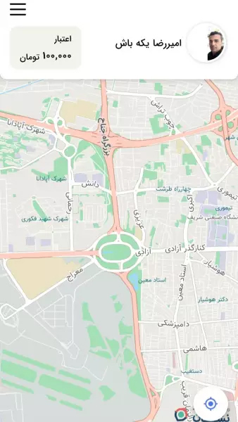 اسکرین شات 3 برنامه رانندگان باریکا
