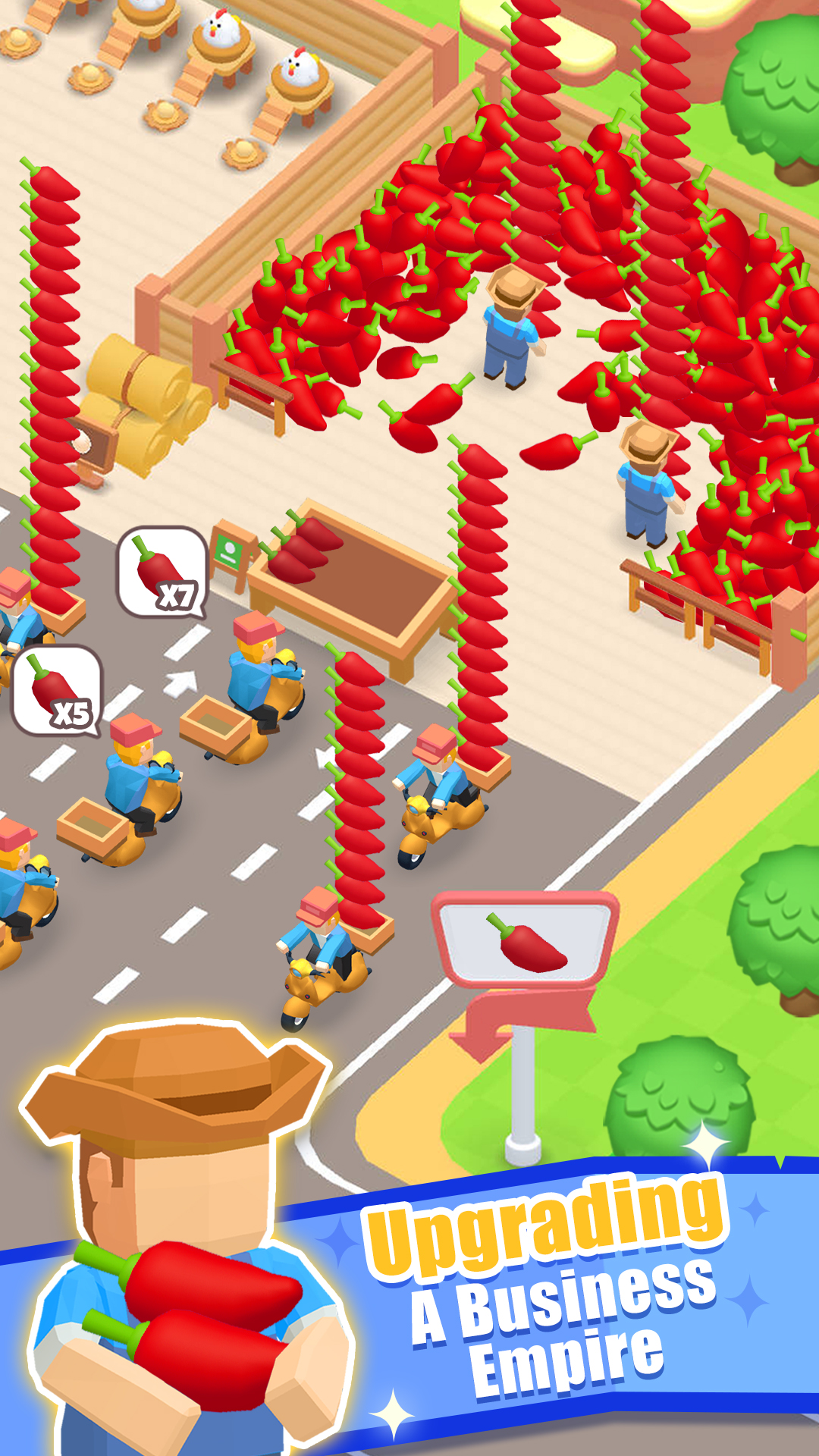 اسکرین شات 1 بازی Idle Barn Tycoon